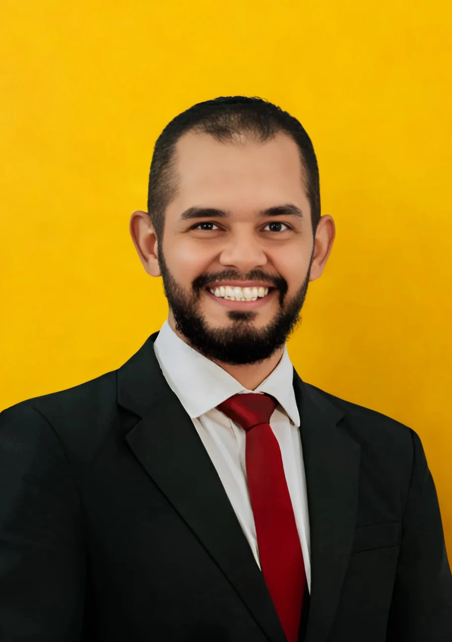 Palestrante profissional sorrindo